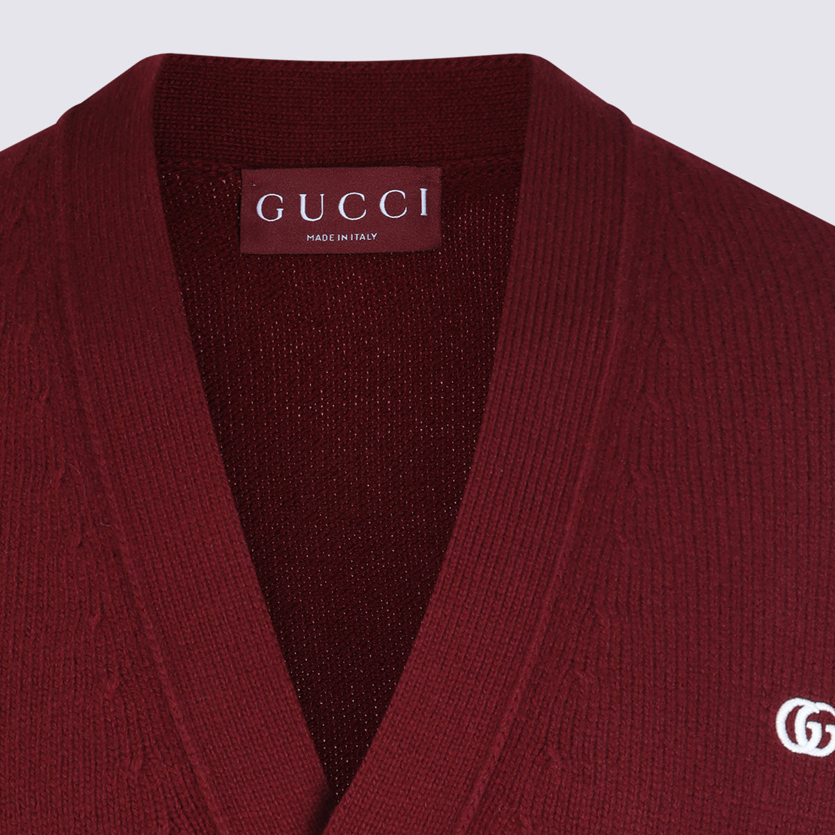 Gucci Sweaters Red Wo Cashmere