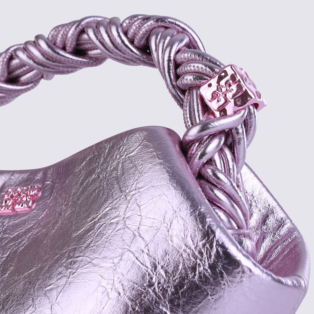 GANNI Bags Silver Pink _pu Pl