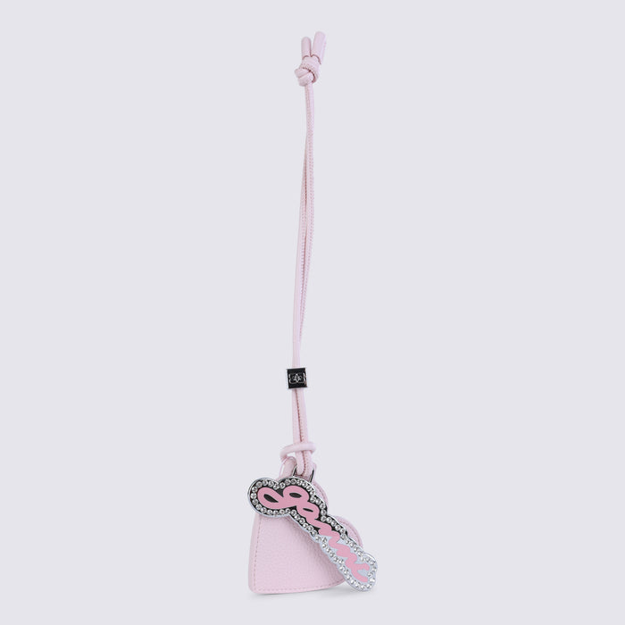 GANNI Keychains Chalk Pink _pl Pu