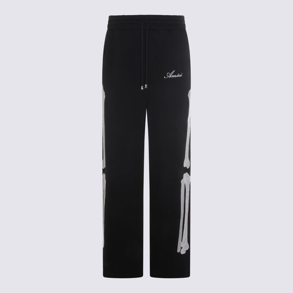 Amiri 100% Cotton trousers in black