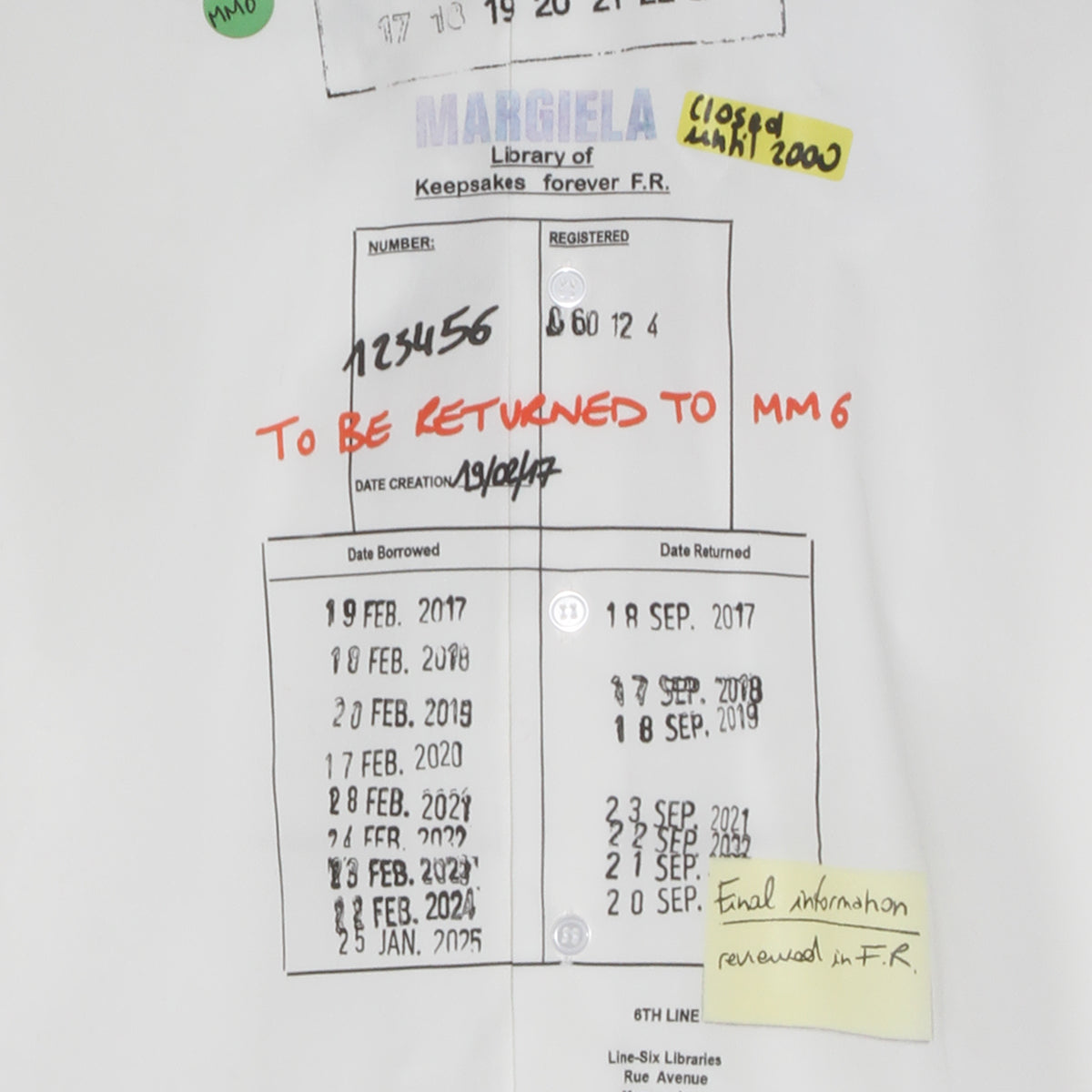 MM6 Maison Margiela Shirts White _co