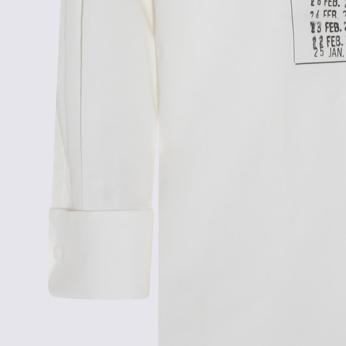 MM6 Maison Margiela Shirts White _co