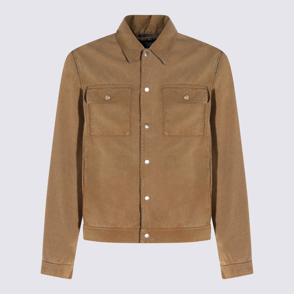 MM6 Maison Margiela 100% Cotton jacket in beige