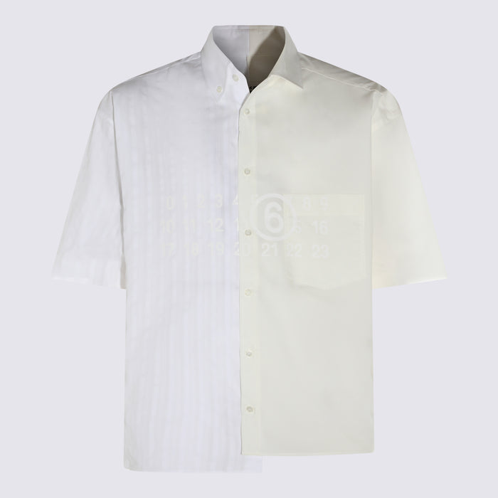 MM6 Maison Margiela Shirts White _co
