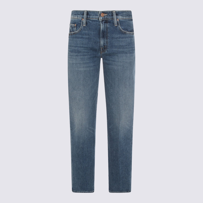 Mother Jeans Blue _co Pl Ea
