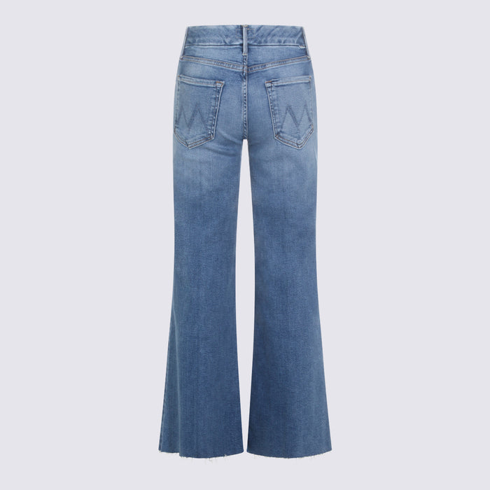 Mother Jeans Blue _co Md Pl Ea