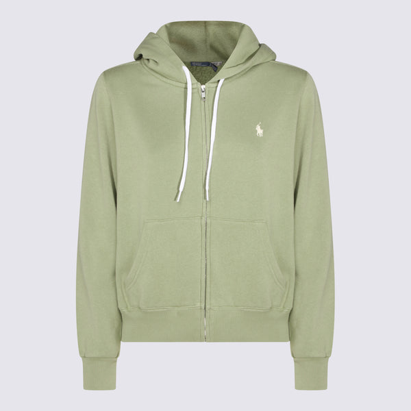 Polo Ralph Lauren 83% cotton hoodie in green