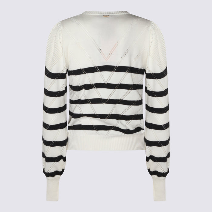 Twin-Set Sweaters Riga Neve/blue Co Ws