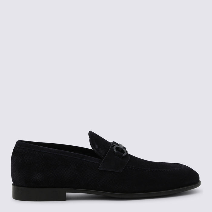 Ferragamo Flat shoes Navy || _cover Le Sole