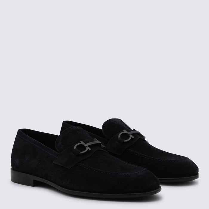 Ferragamo Flat shoes Navy || _cover Le Sole
