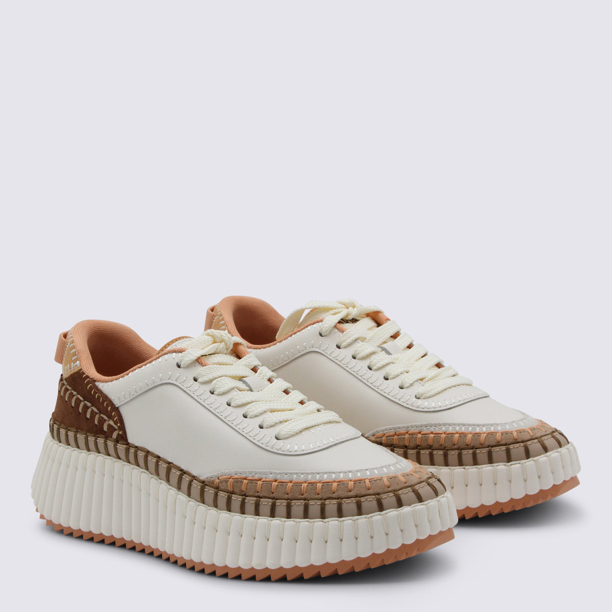 Chloè Sneakers Sepia Peach _cover Le Sole
