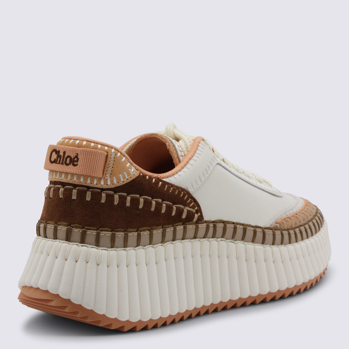 Chloè Sneakers Sepia Peach _cover Le Sole