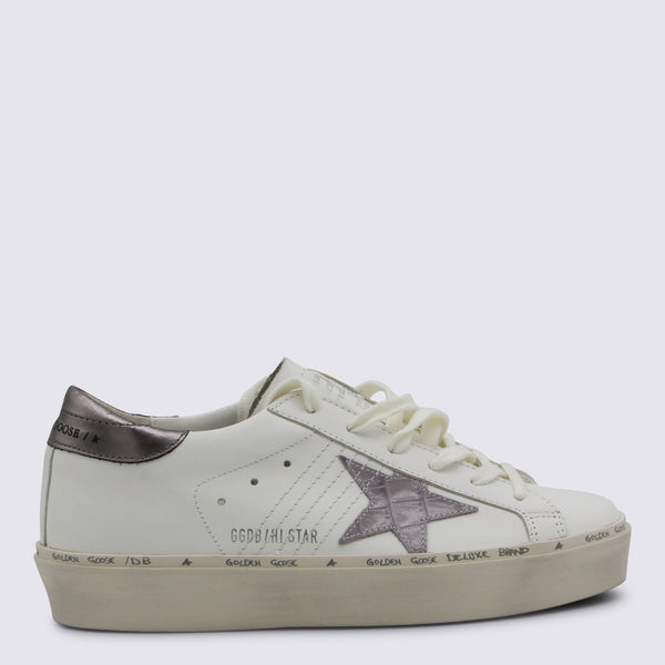 Golden Goose _Cover Tex/Le - Sole 100% EL sneakers in white