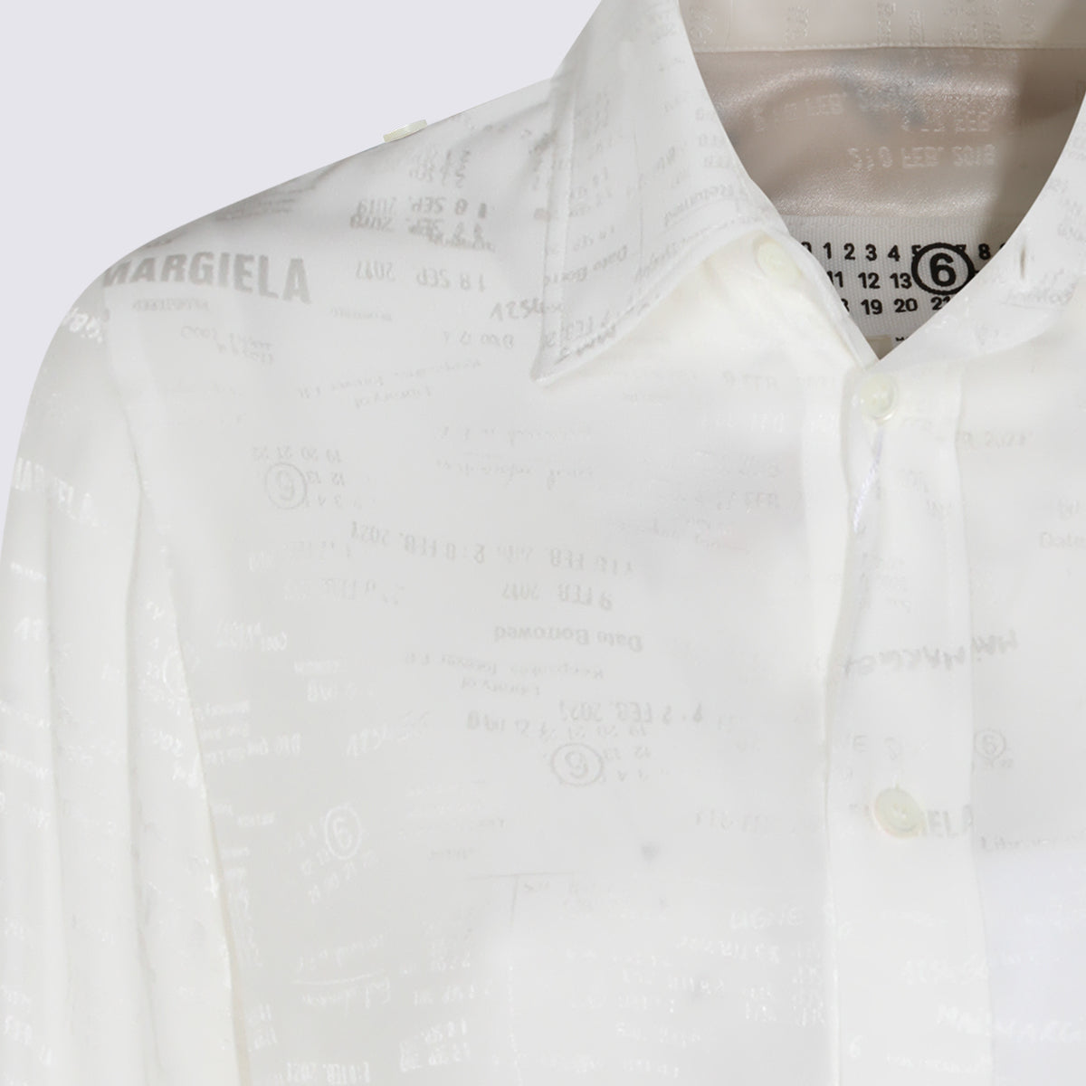MM6 Maison Margiela Shirts Anthracite _ac Vi