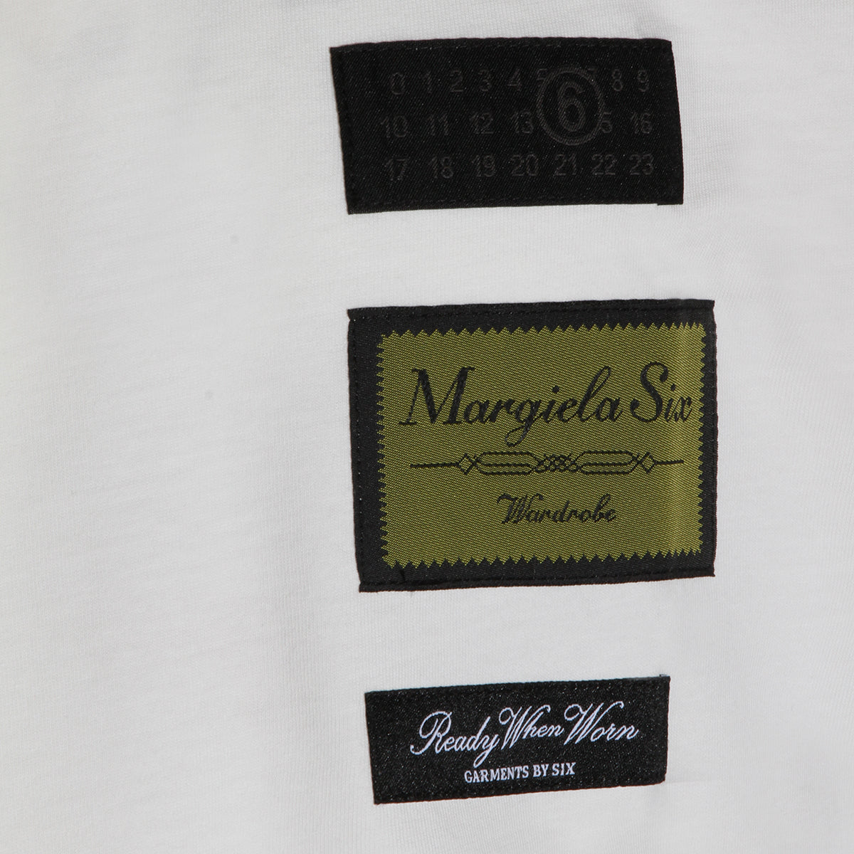 MM6 Maison Margiela T-shirts and Polos White _100 % Co