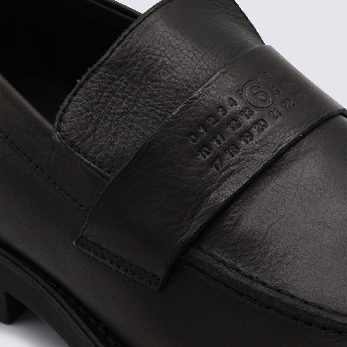 MM6 Maison Margiela Flat shoes Black _cover Le Sole El