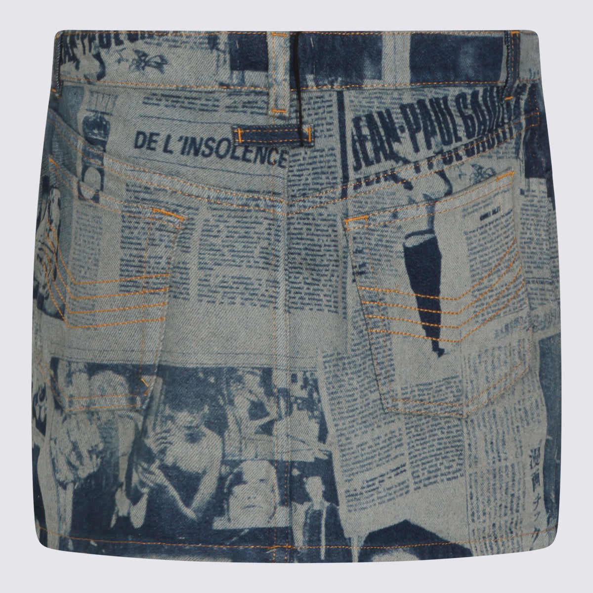 JEAN PAUL GAULTIER Skirts Indigo/beige