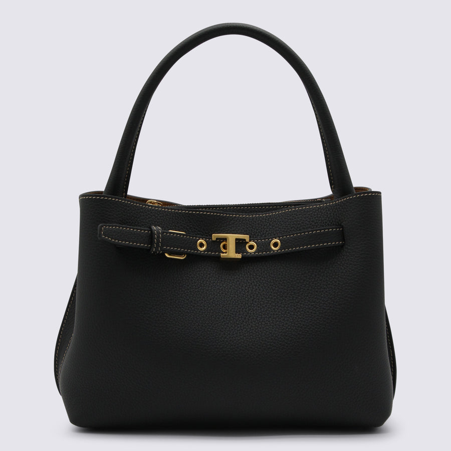Tod's Leather top handle bag in black