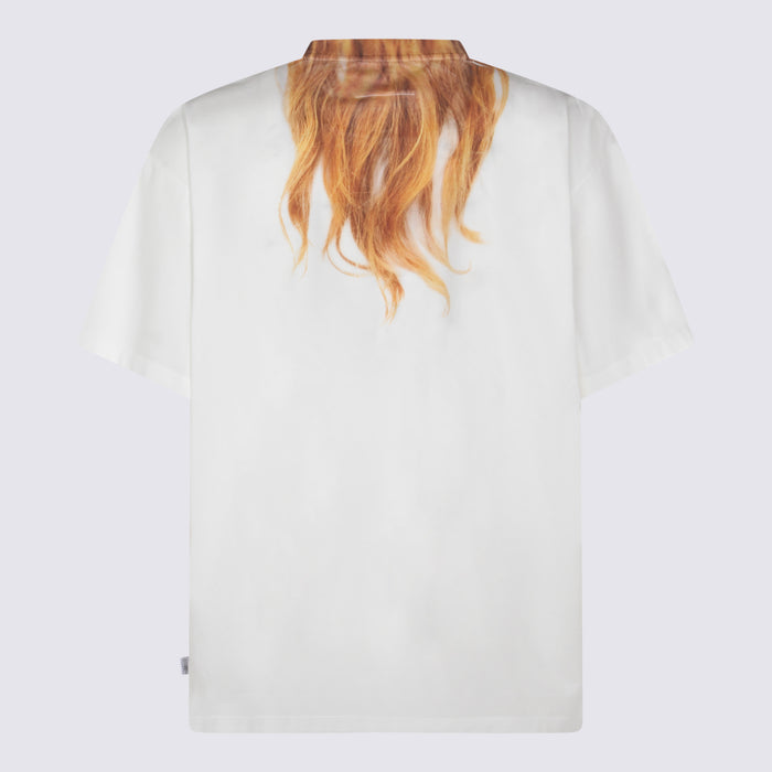 MM6 Maison Margiela T-shirts and Polos White _100 % Co