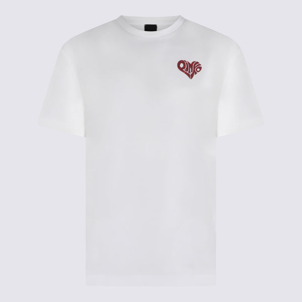 Pinko 100% cotton t-shirt in white