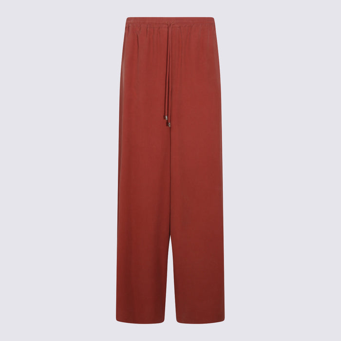 Max Mara Trousers Terracotta