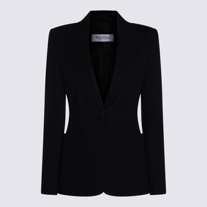 Max Mara Jackets Blu Marino _wv