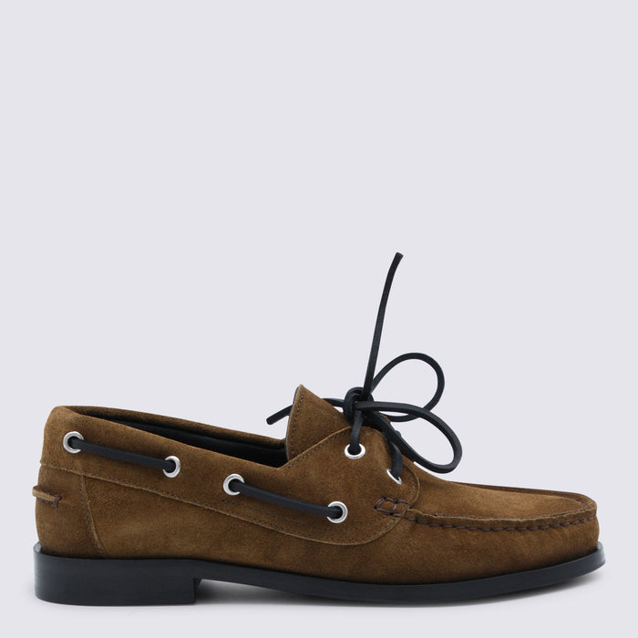 AEYDE Flat shoes Tobacco Upper Le Sole El
