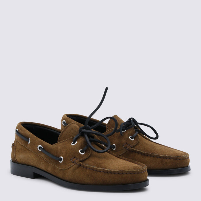 AEYDE Flat shoes Tobacco Upper Le Sole El
