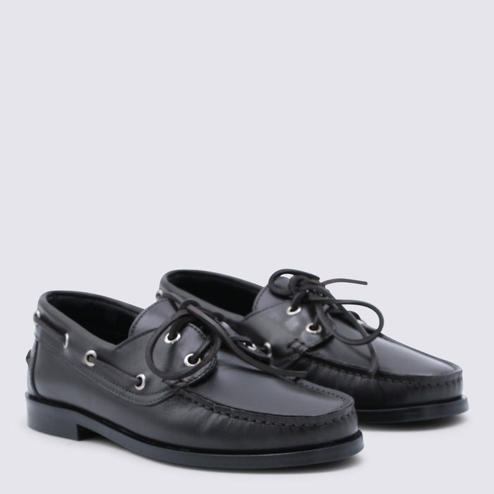 AEYDE Flat shoes Brown Upper Le Sole El