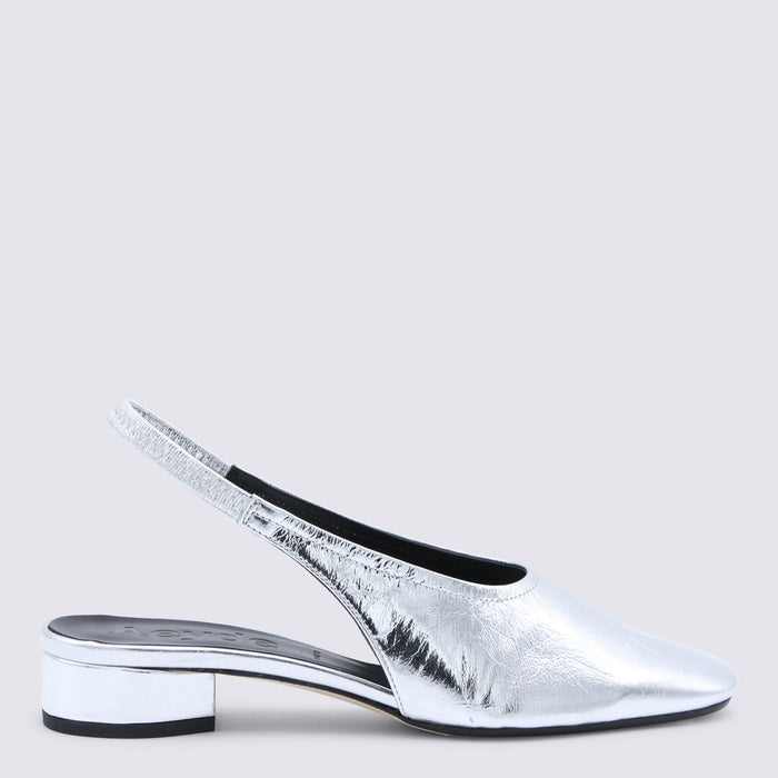 AEYDE With Heel Silver