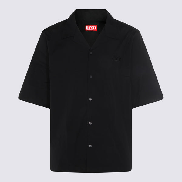 Diesel 97% Cotton shirt in black