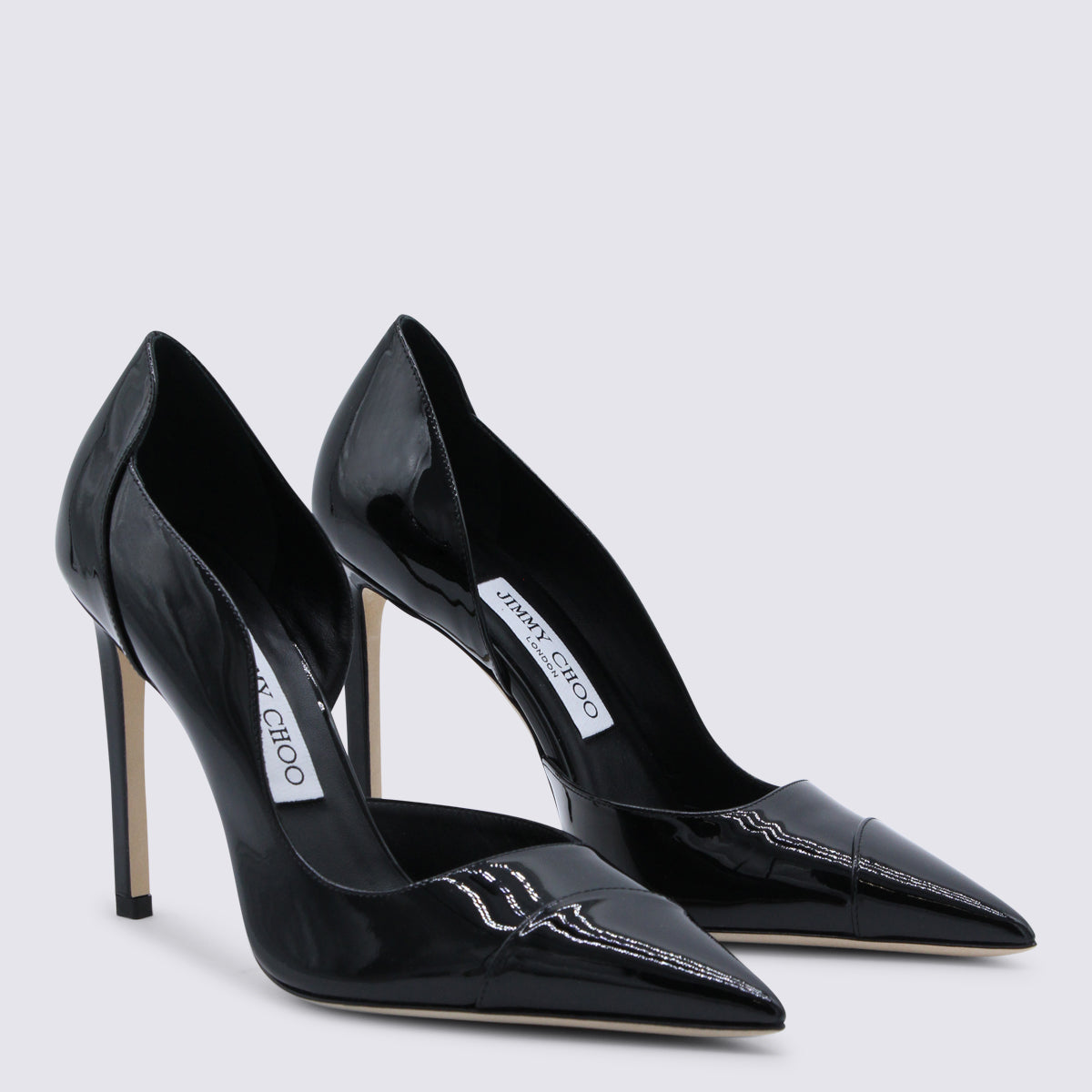 Jimmy Choo With Heel Black _cover Le Sole