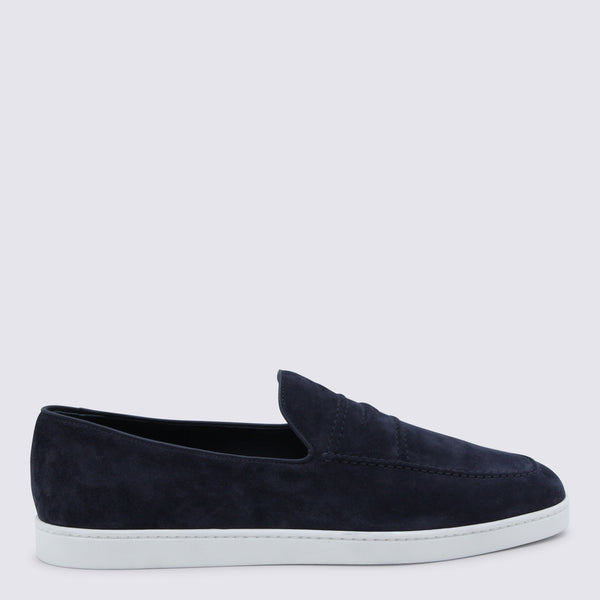 Church'S Suede upper loafer in navy
