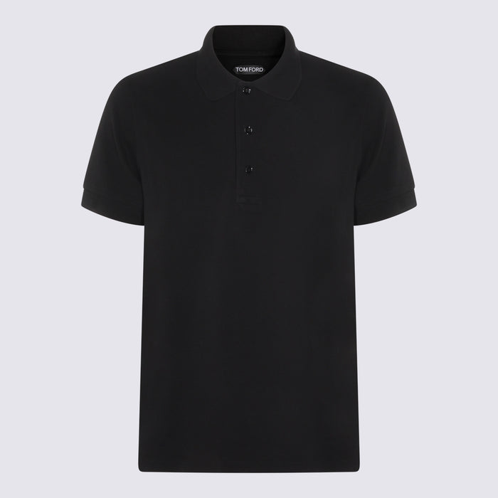 Tom Ford T-shirts and Polos Black _lyocell Co
