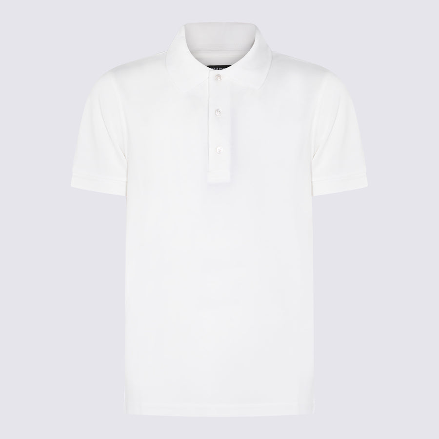 Tom Ford 67% Lyocell polo in white