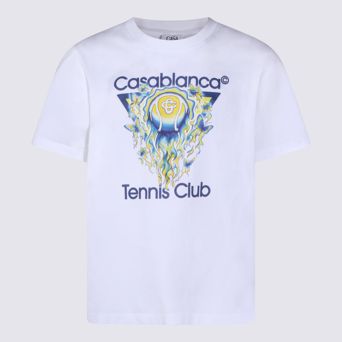 Casablanca T-shirts and Polos White _100 % Co