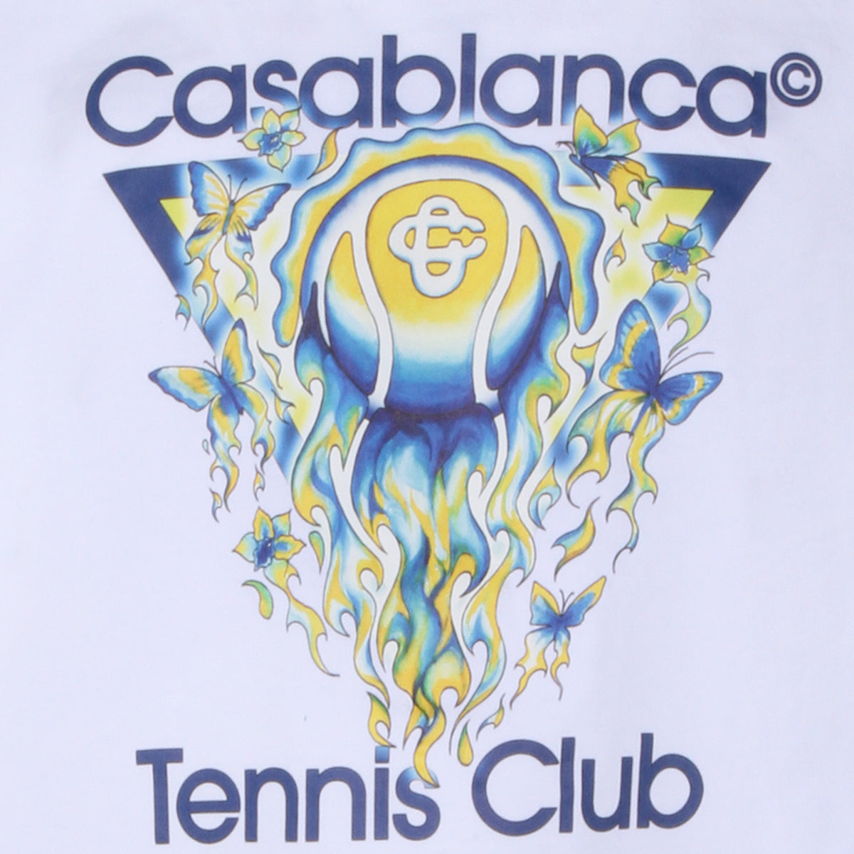 Casablanca T-shirts and Polos White _100 % Co