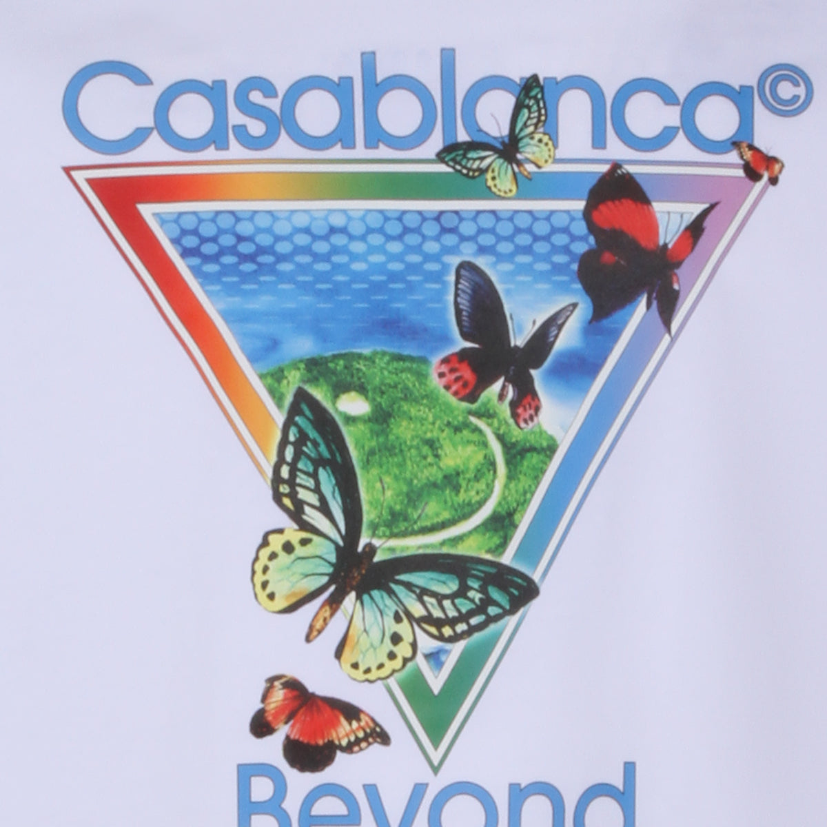Casablanca T-shirts and Polos White _100 % Co
