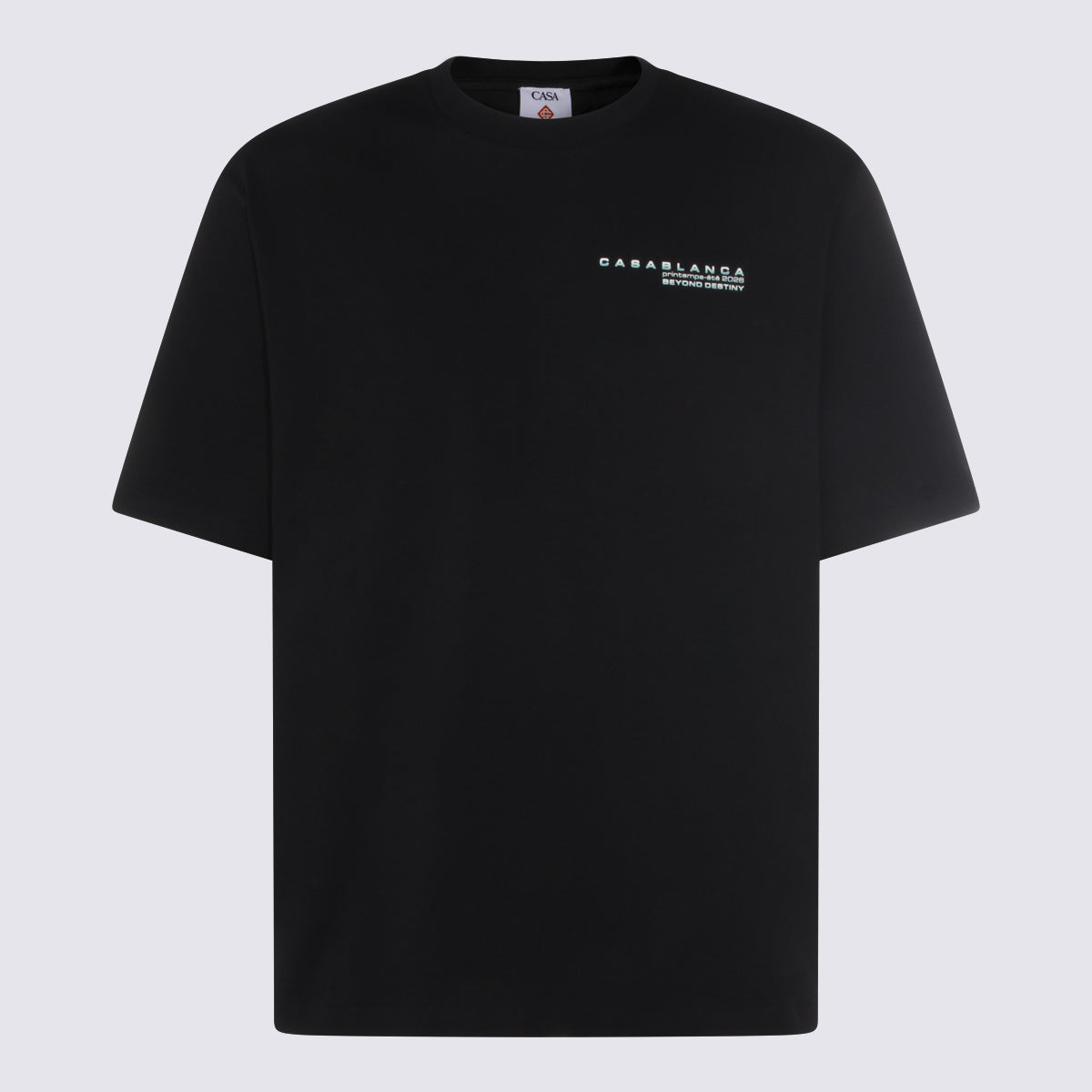 Casablanca T-shirts and Polos Black _100 % Co