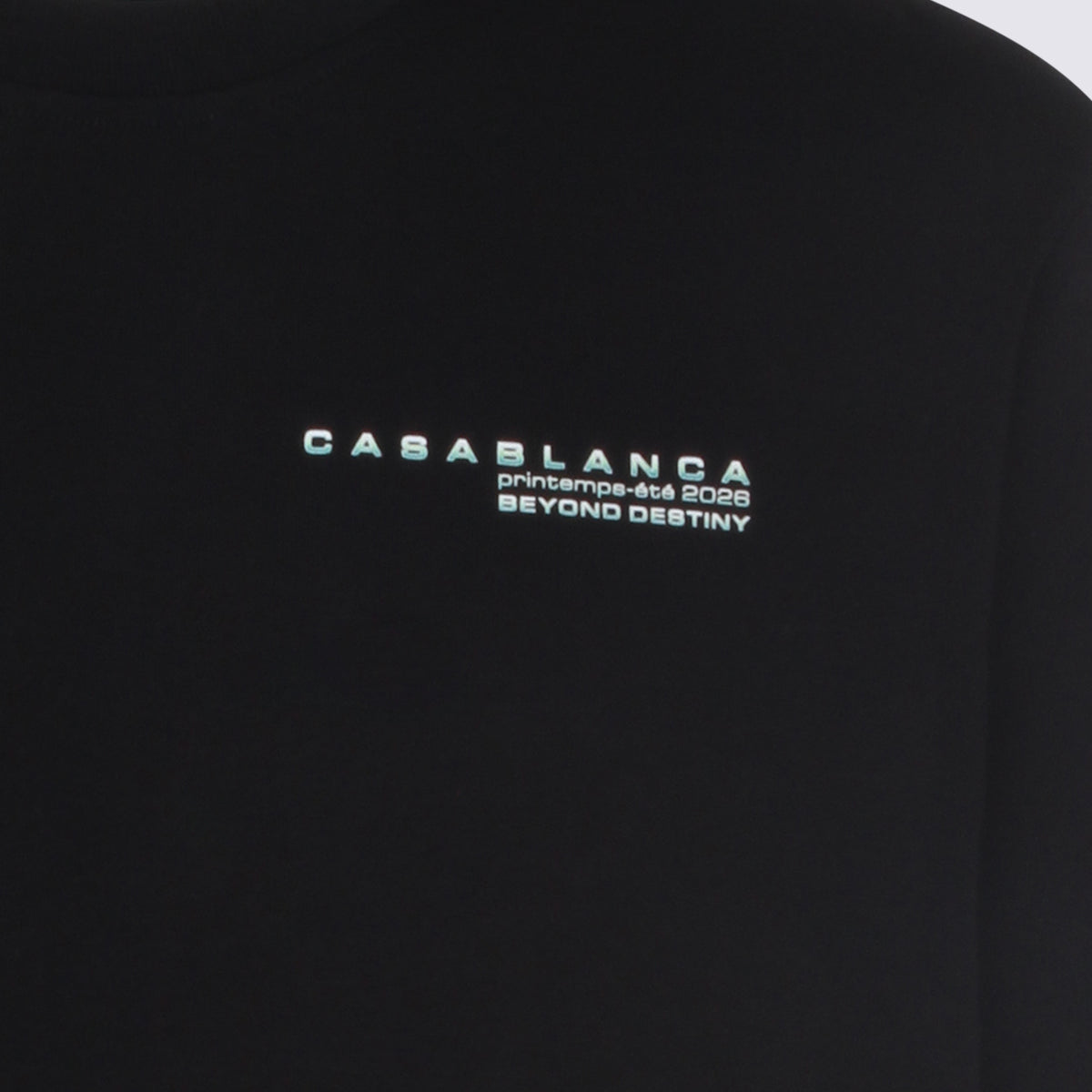 Casablanca T-shirts and Polos Black _100 % Co