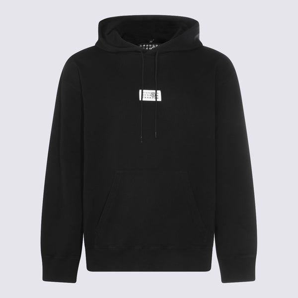 MM6 Maison Margiela 100% Cotton hoodie in black