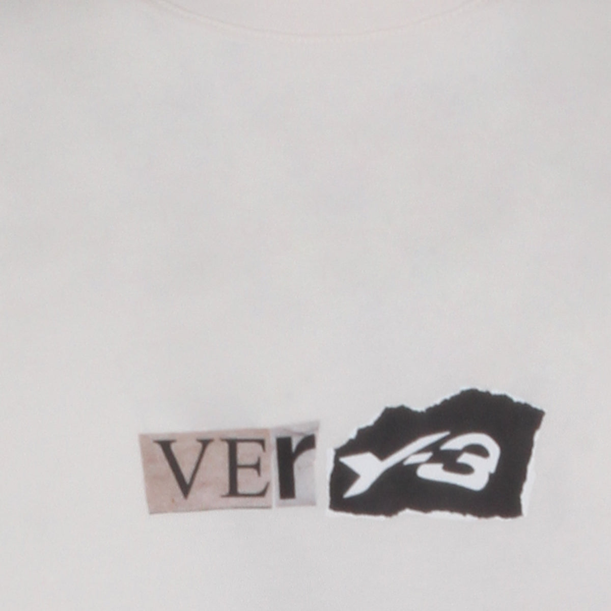 Y-3 T-shirts and Polos Chalk White _100 % Co