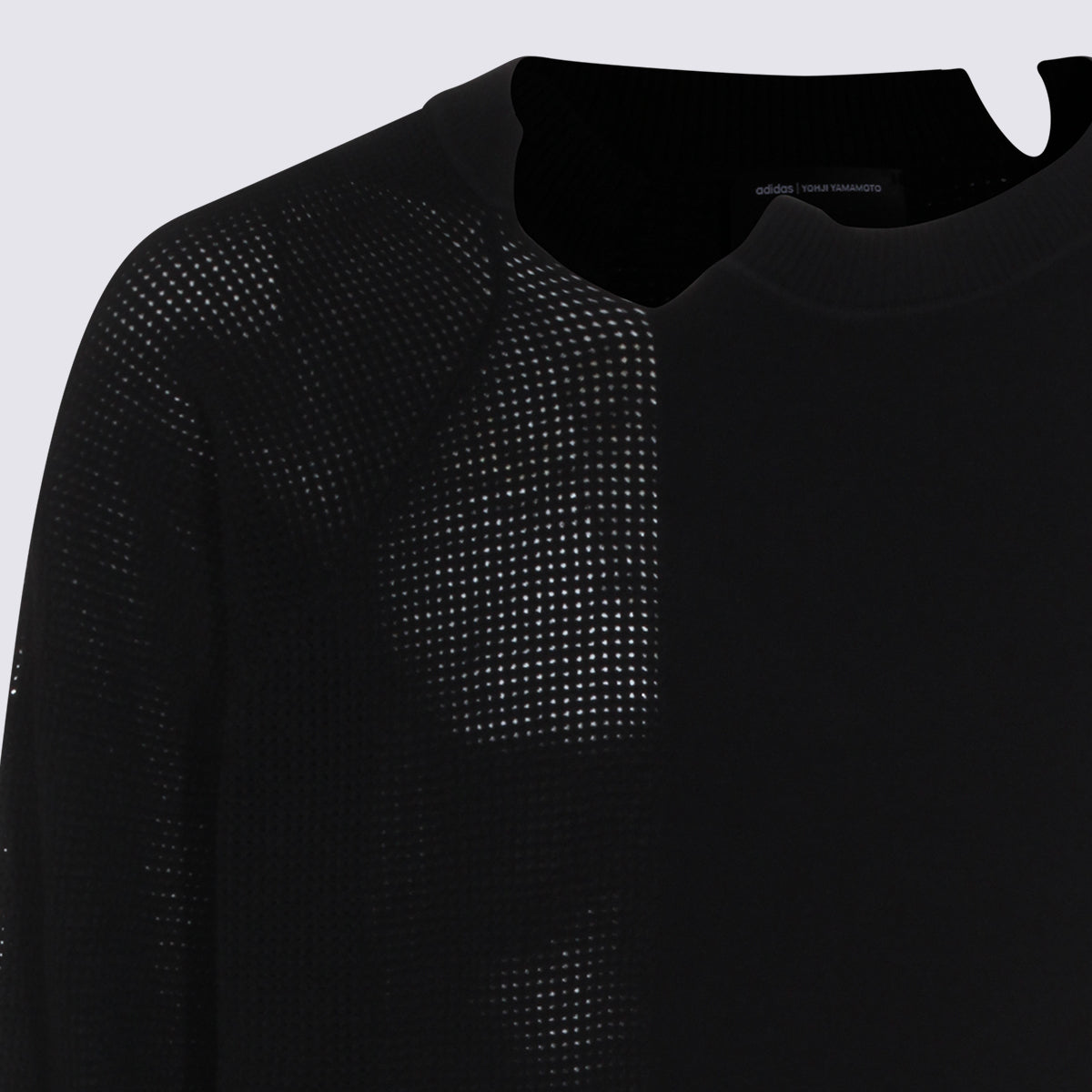 Y-3 Sweaters Black/chalk White _rayon Pet-rec