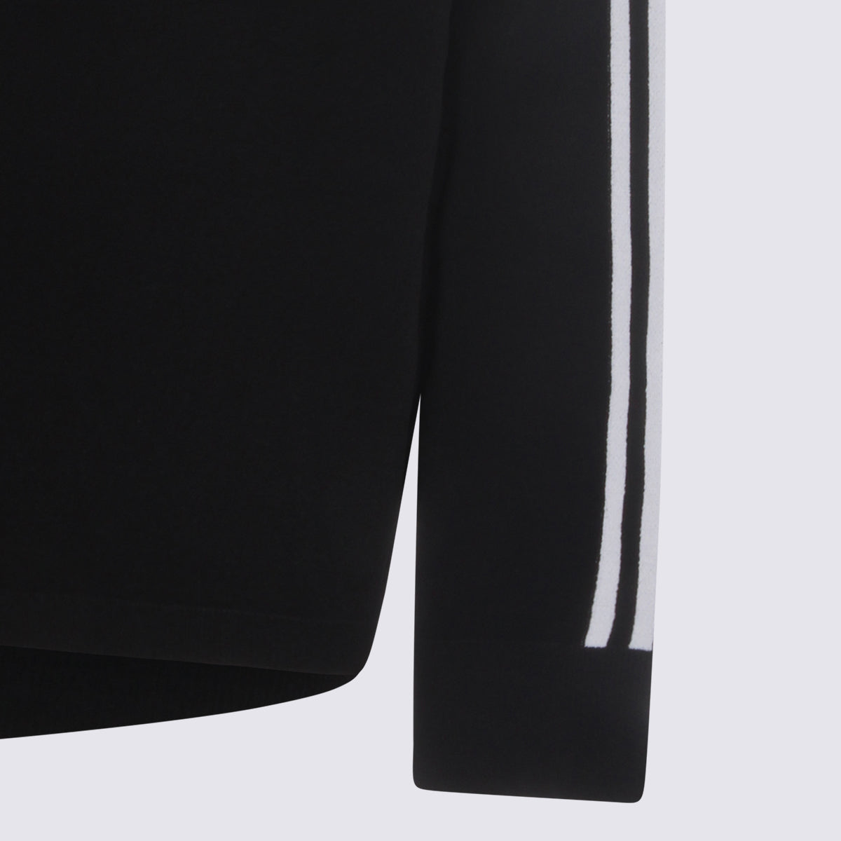 Y-3 Sweaters Black/chalk White _rayon Pet-rec