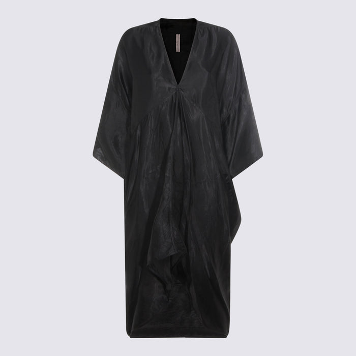 Rick Owens Dresses Black _cupro