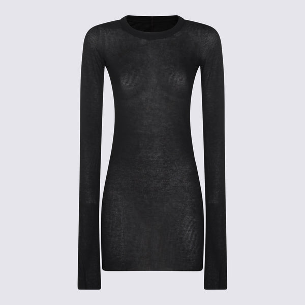 Rick Owens 88% Wool sweater in black
