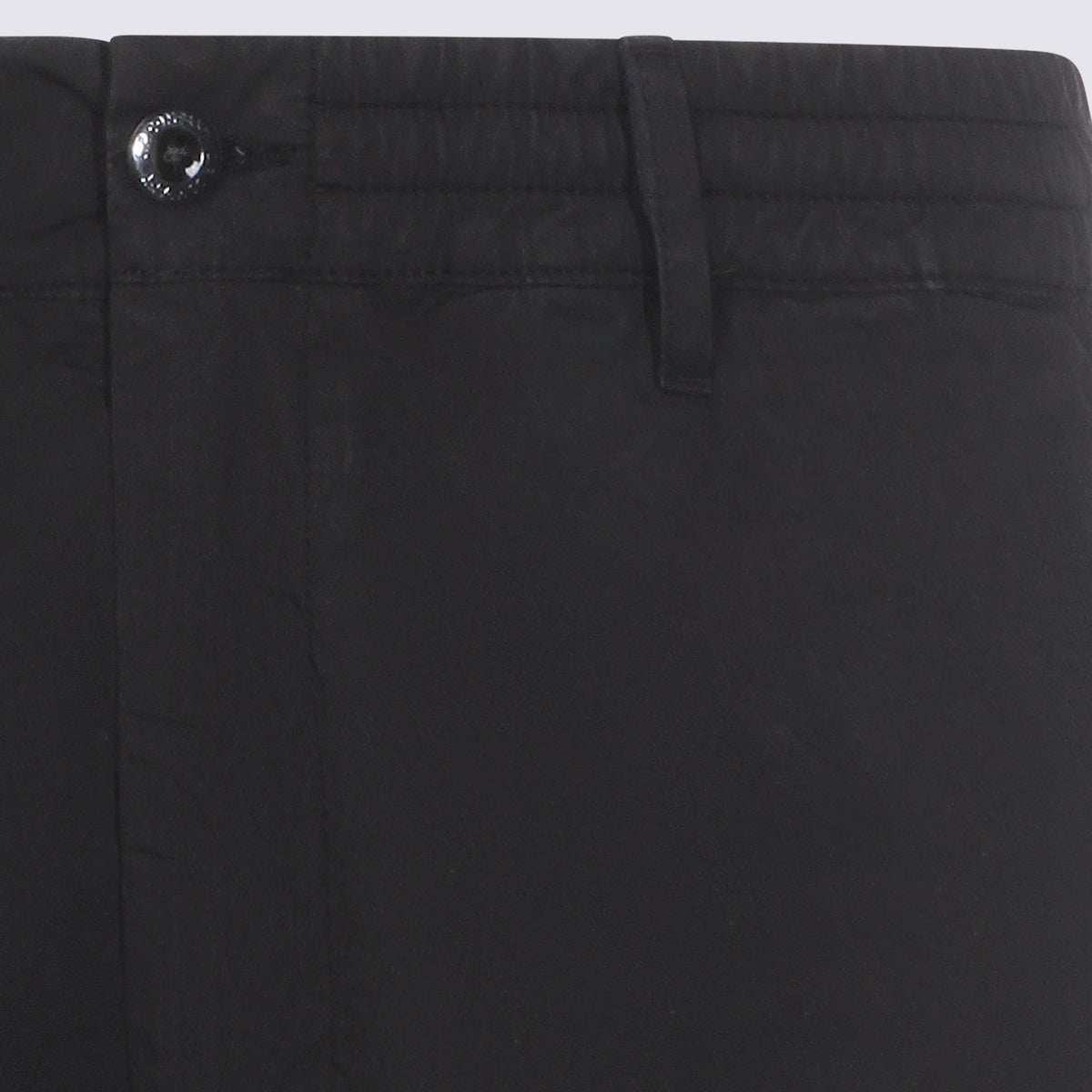 CP COMPANY Shorts Black _100 % Co