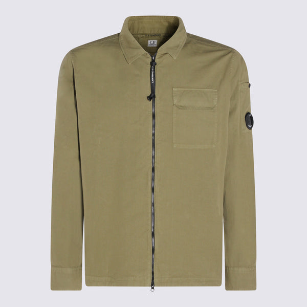 Cp Company 100% Cotton shirt in green
