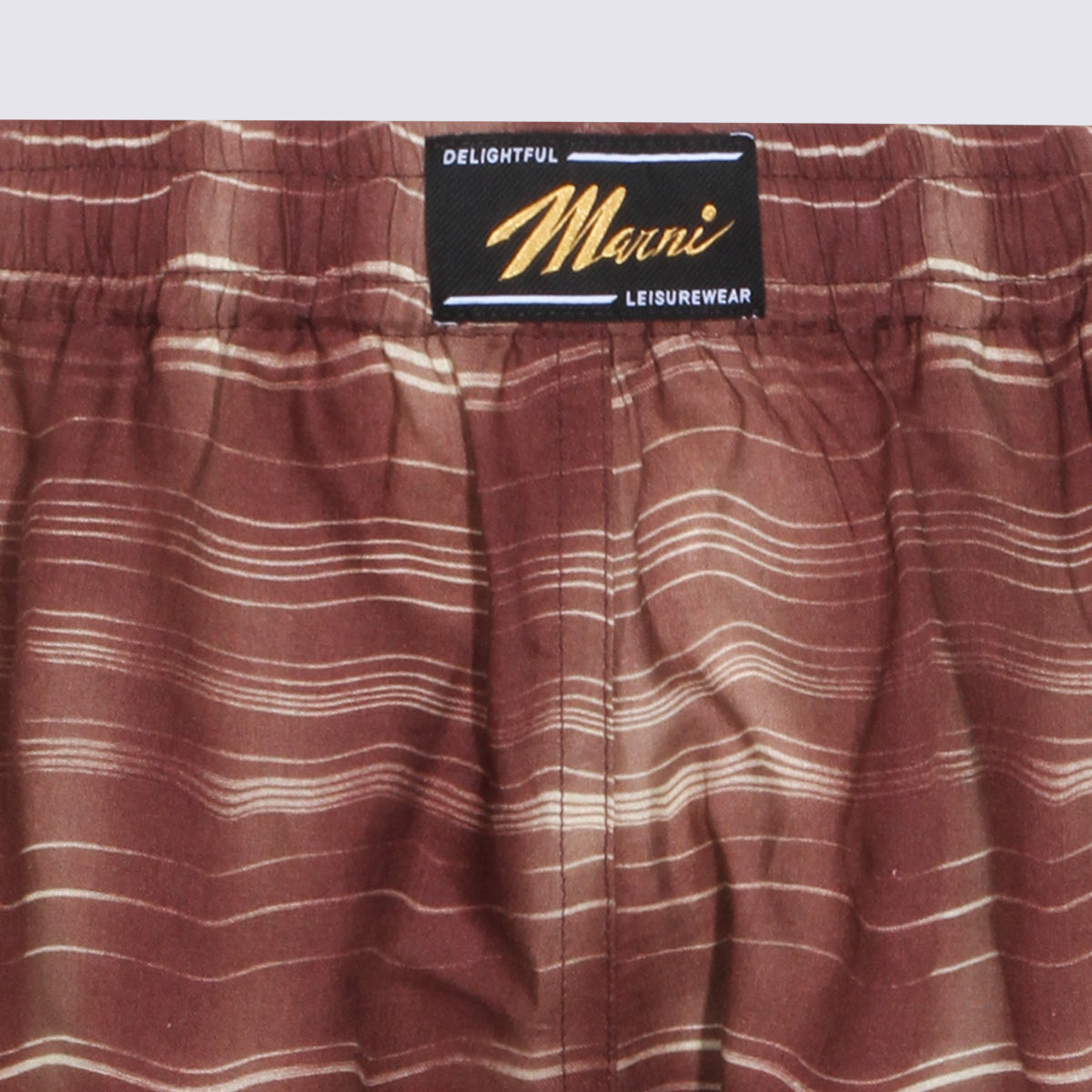 Marni Shorts Brown _ramie