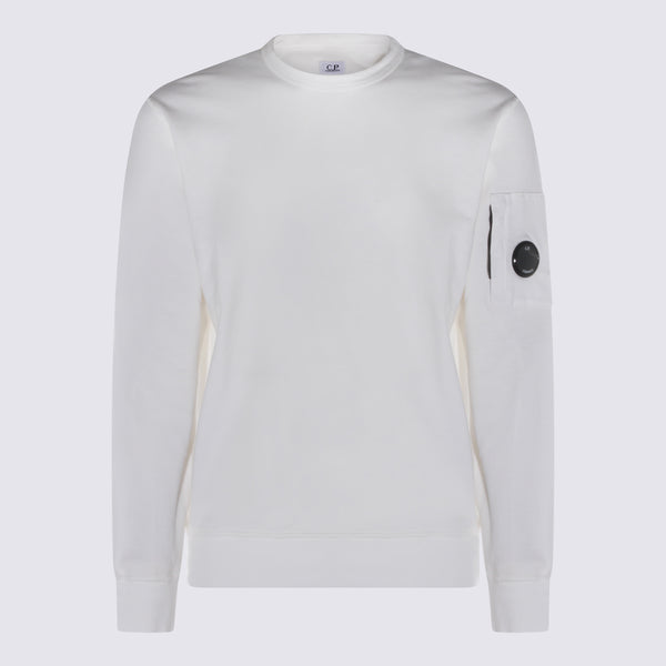 Cp Company 100% Cotton sweater in white